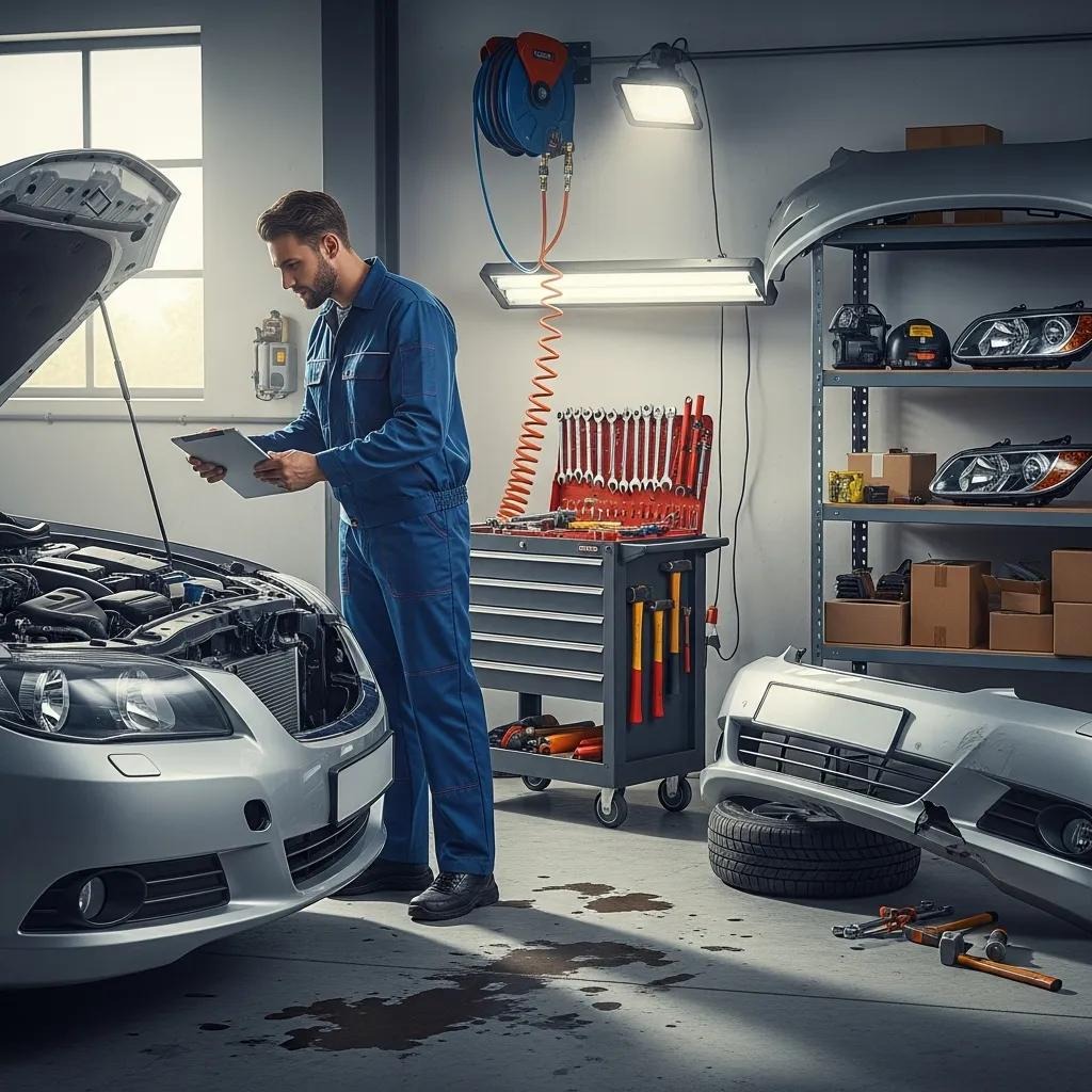 How should collision repair and accident-related needs be handled in Canoga Park?